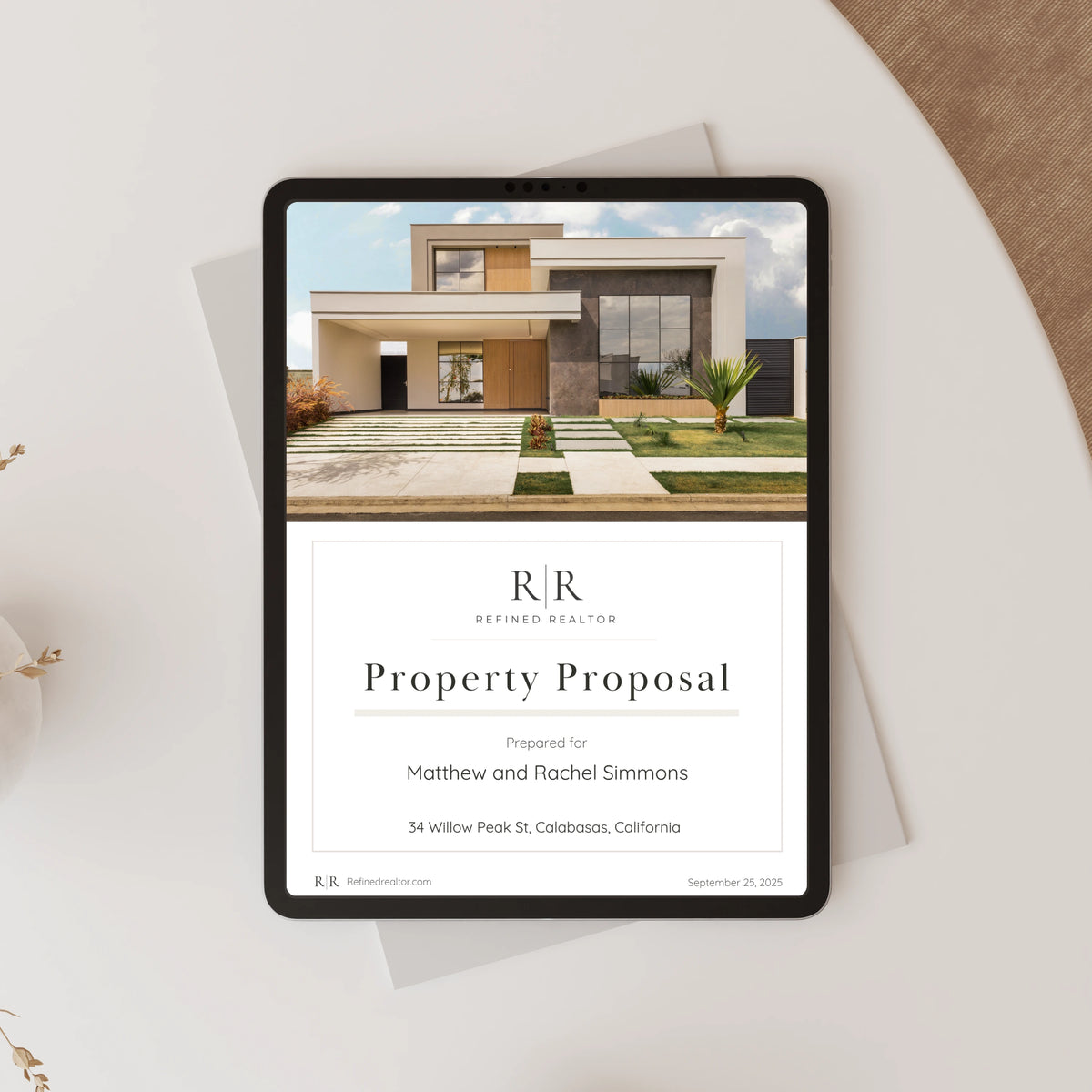 Property Proposal – Refined Realtor